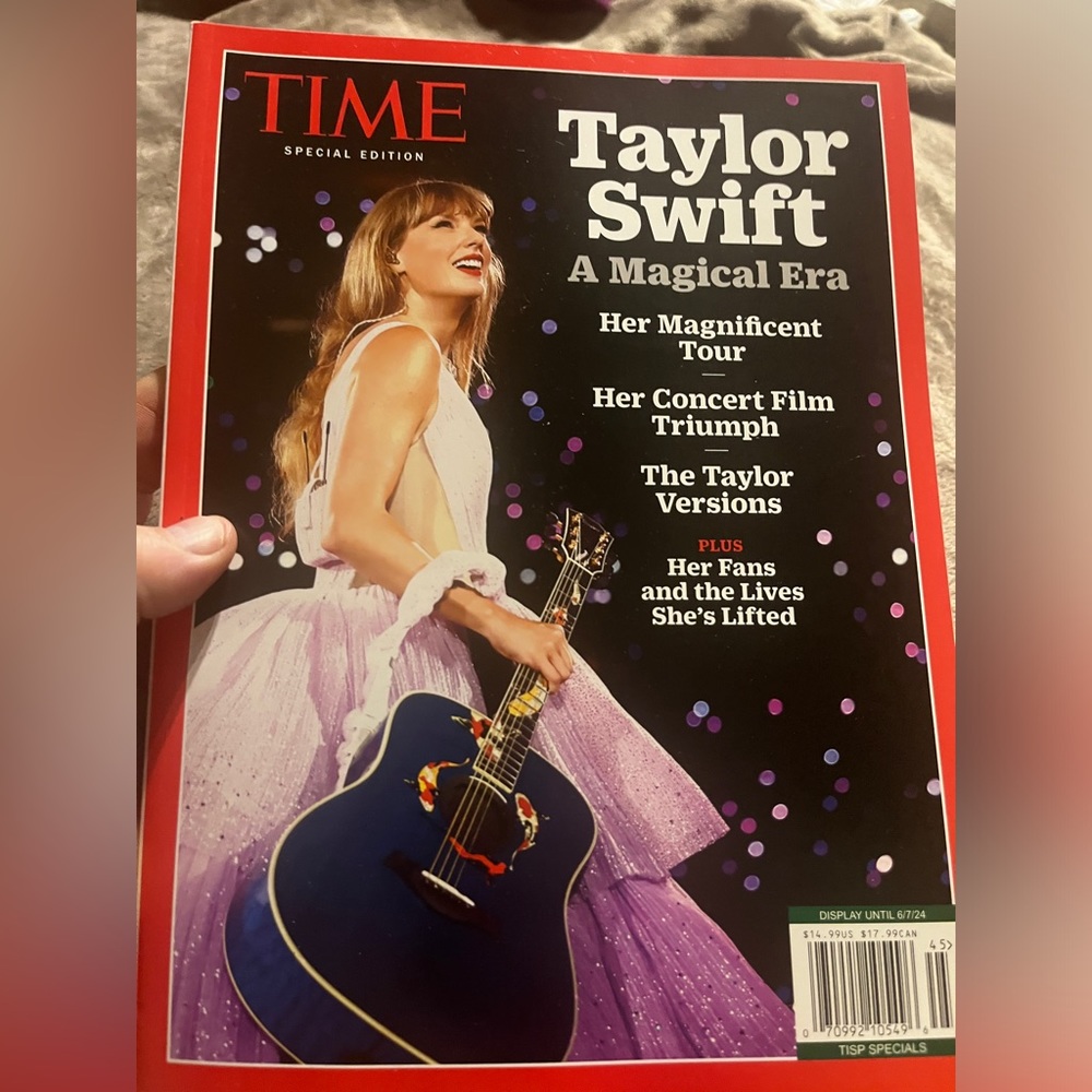 Taylor Swift Time Magazine Tge Magical Era . New